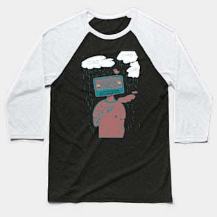 Nostalgia Mixing Tape Hand Drawn Baseball T-Shirt